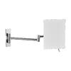 Square Toilet Mirror 3X Magnification with Arm
